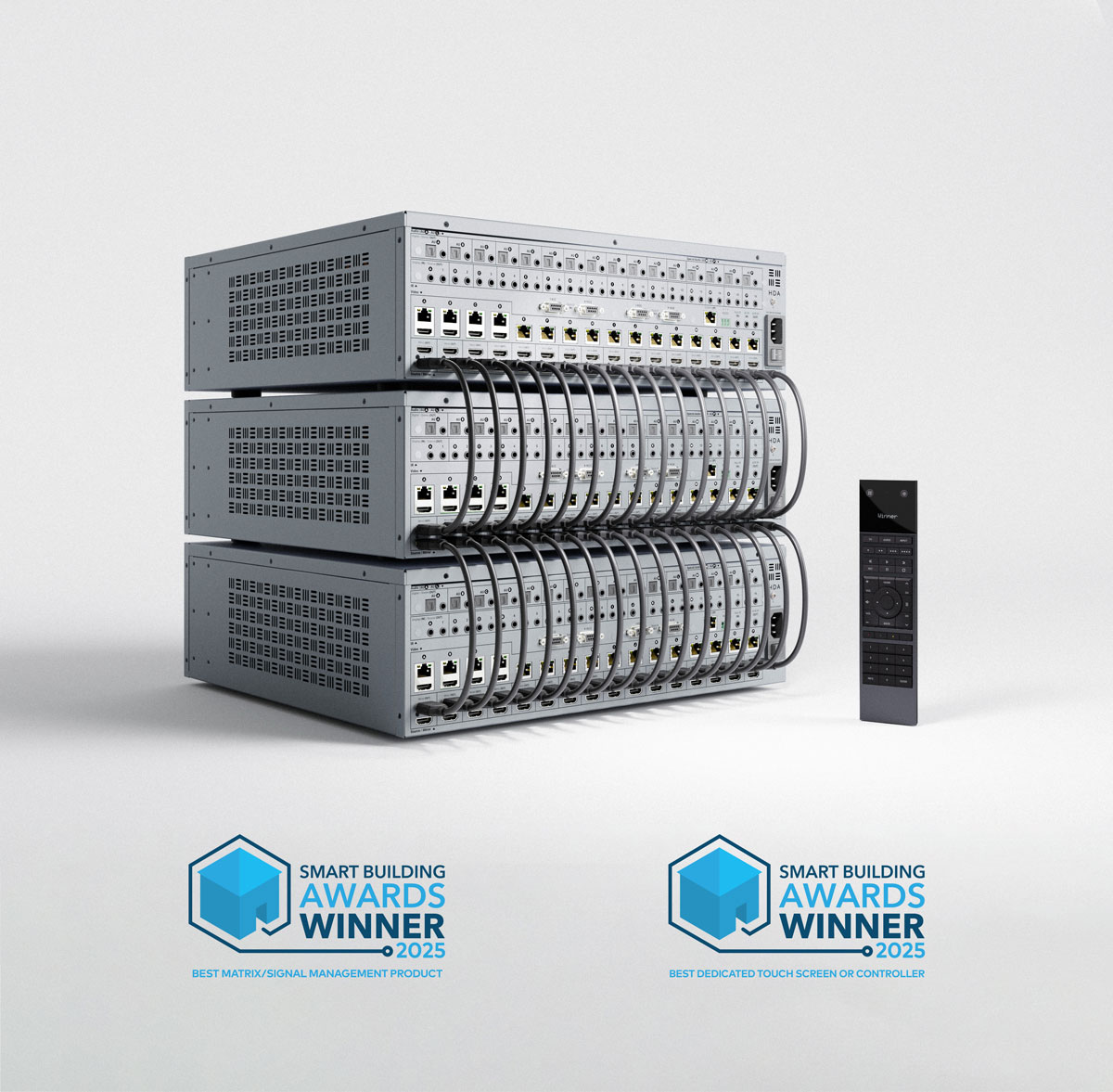 Two award wins for HDA and uControl in the Smart Building Awards 2025