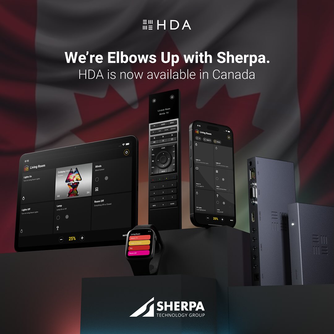 HDA, MHUB and uControl available from Sherpa in Canada
